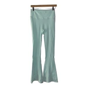 Free People Movement Rich Soul Flare Green Leggings Women M/L Yoga Pant NEW‎